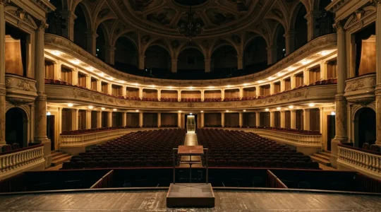 Classical symphonic musical structure visualization through architectural metaphor