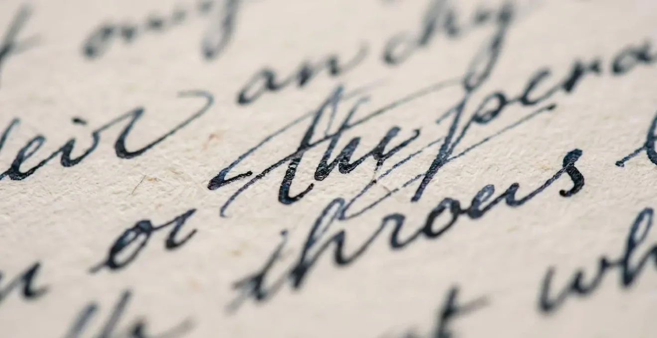 Close-up visualization of rhythmic pattern and lyrical flow in songwriting
